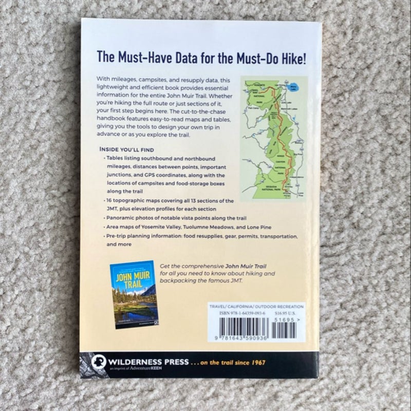 John Muir Trail Data Book