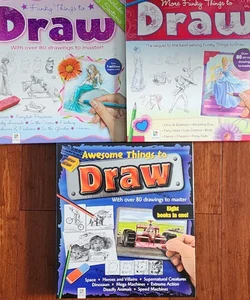 BUNDLE! 3 How to Draw Books