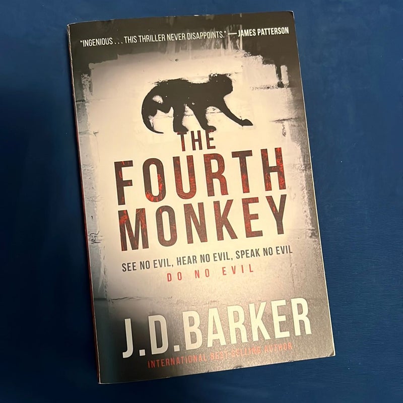 The Fourth Monkey by J. D. Barker Paperback Pangobooks