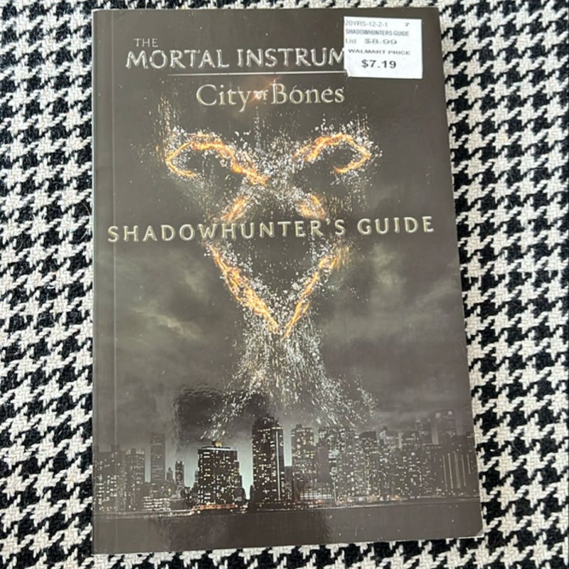 City of Bones:Shadowhunter’s Guide