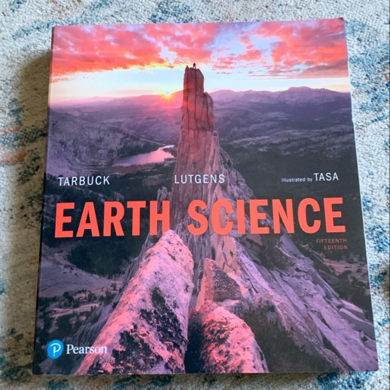 Earth Science Tarbuck Lutgens 15th offers Edition Hardcover