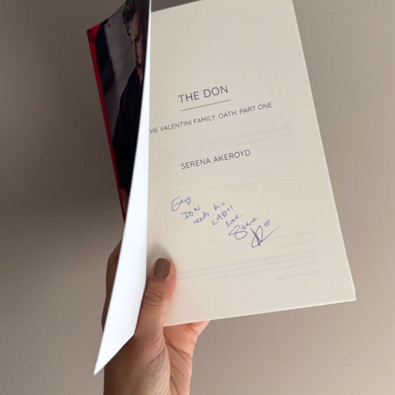 The Don - SIGNED COPY