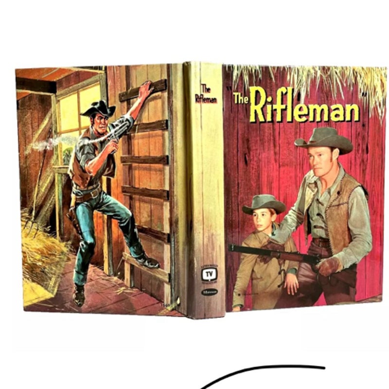 The Rifleman Hardcover Book Whitman Cole Fannin 1959 Authorized TV Adventure