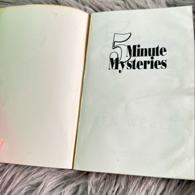 Five-Minute Mysteries