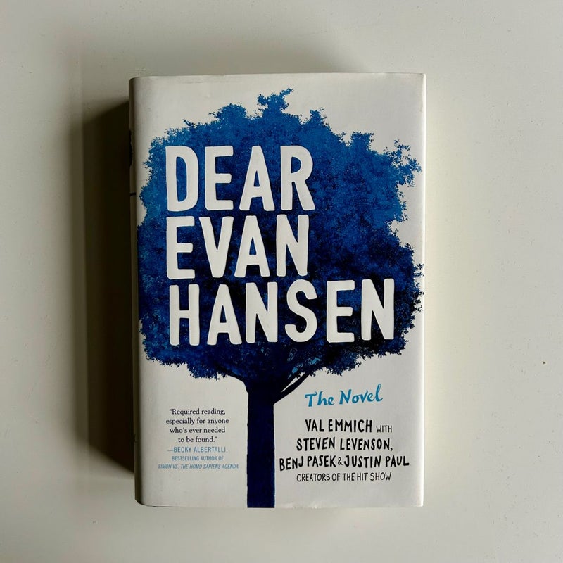 Dear Evan Hansen: The Novel