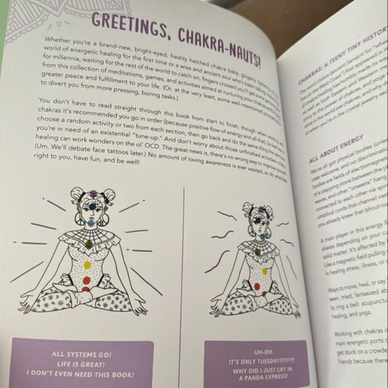 The Chakras Activity Book & Journal