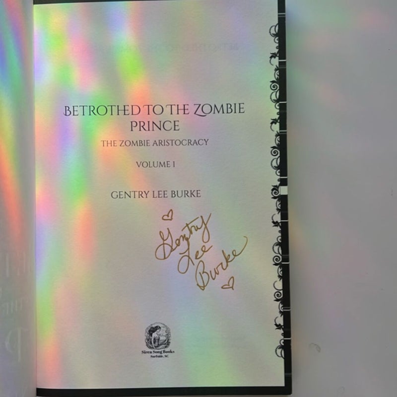 Betrothed to the Zombie Prince (Signed!)