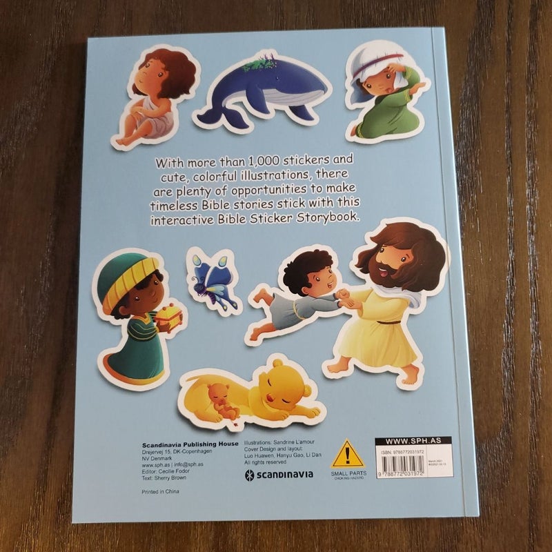 The 1000 Sticker Bible Storybook