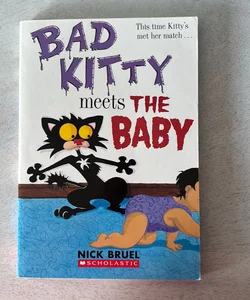 Bad kitty meets the baby