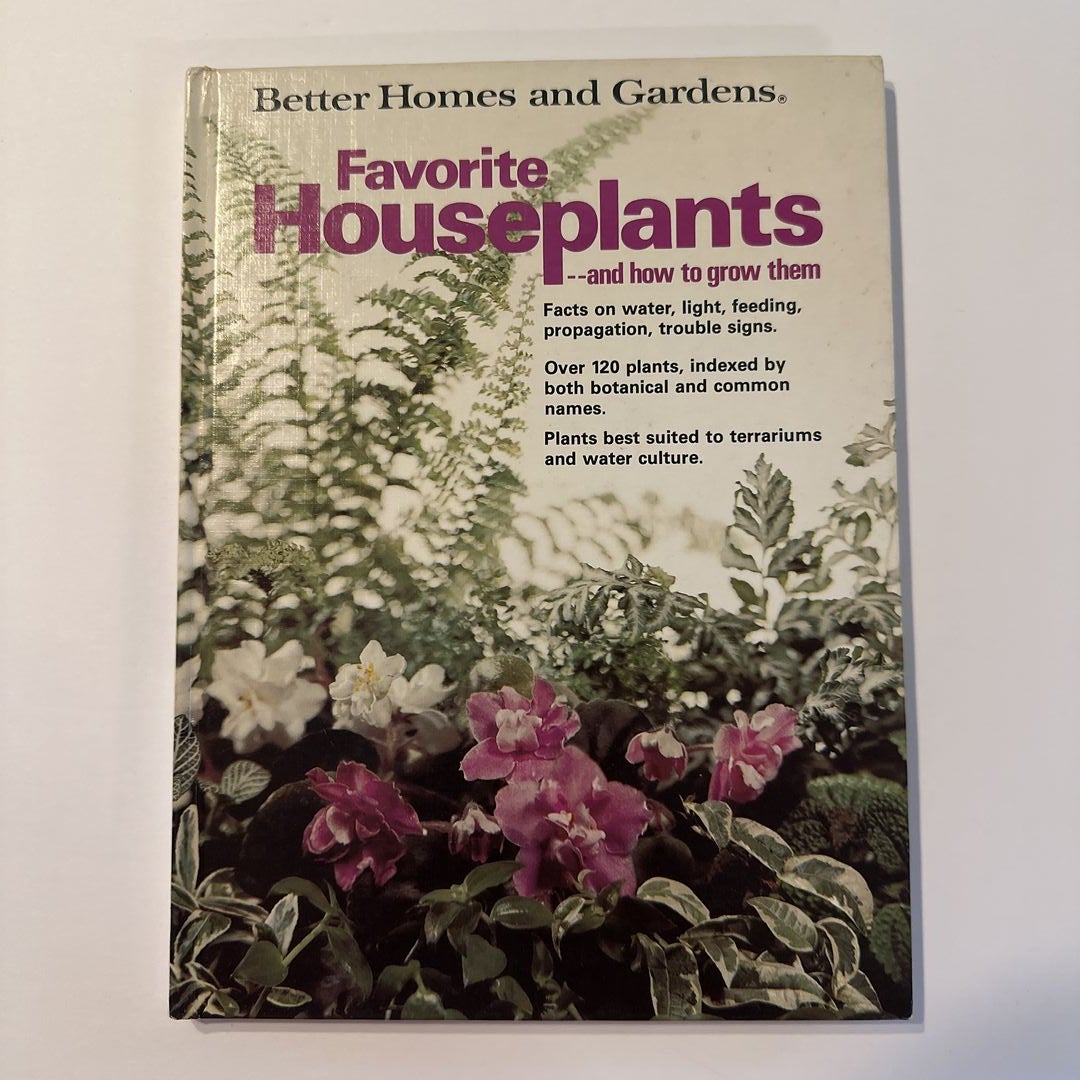 Better Homes and Gardens Favorite Houseplants