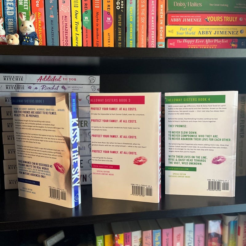 *SPECIAL EDITION* Calloway Sisters Series (books 1,3,4)  