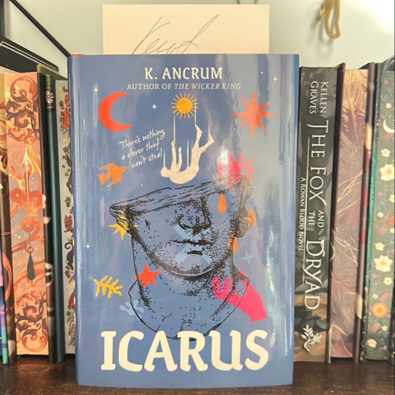 Icarus (Signed bookplate)