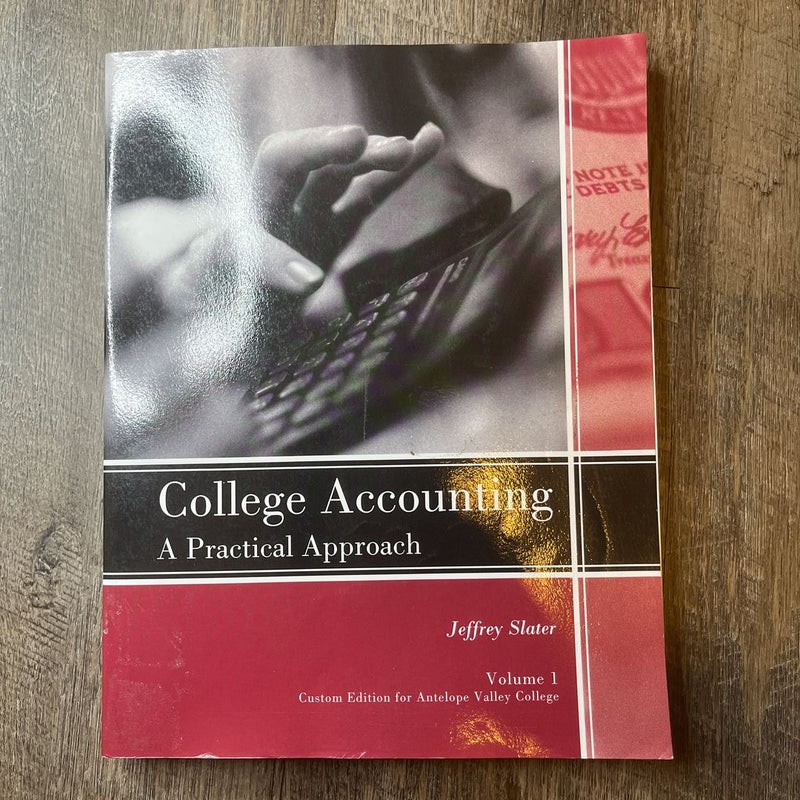 College Accounting: A Practical Approach 