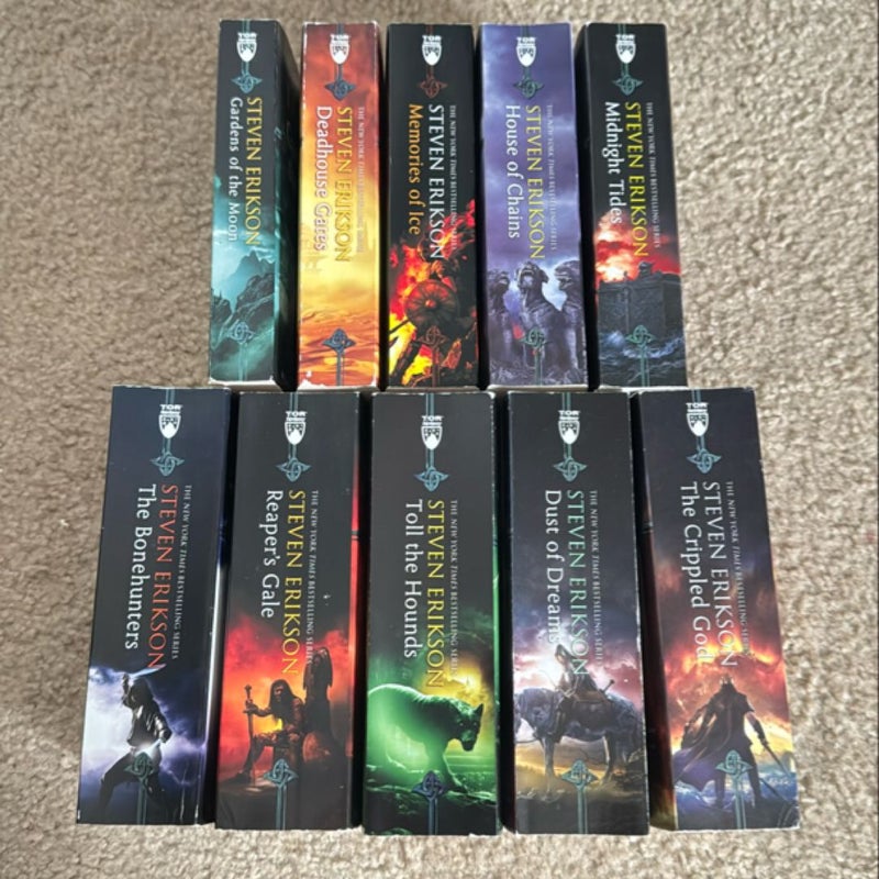 Malazan Book of the Fallen Complete Series