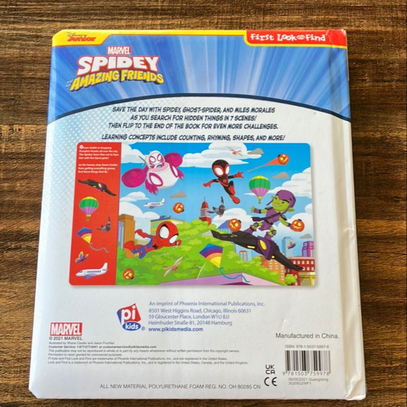 Disney Junior Marvel Spidey and His Amazing Friends: First Look and Find