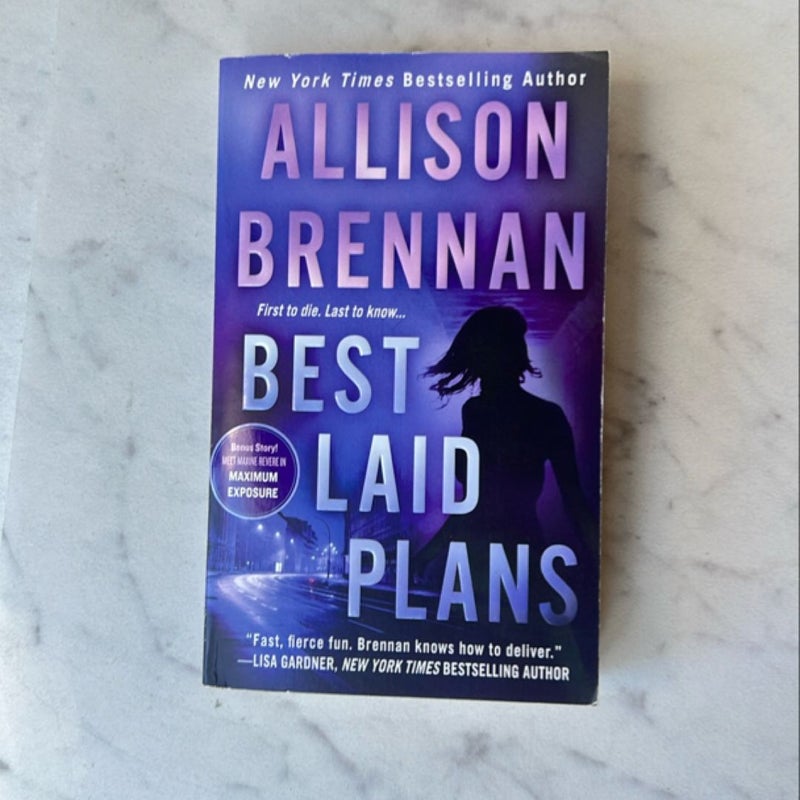 Best Laid Plans (SIGNED COPY)