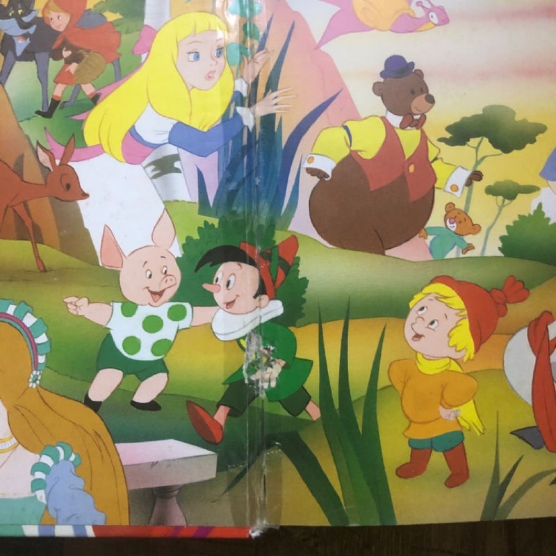 (USED) In the Land of Fairy Tales by A. Van Gool - Illustrated Hardcover