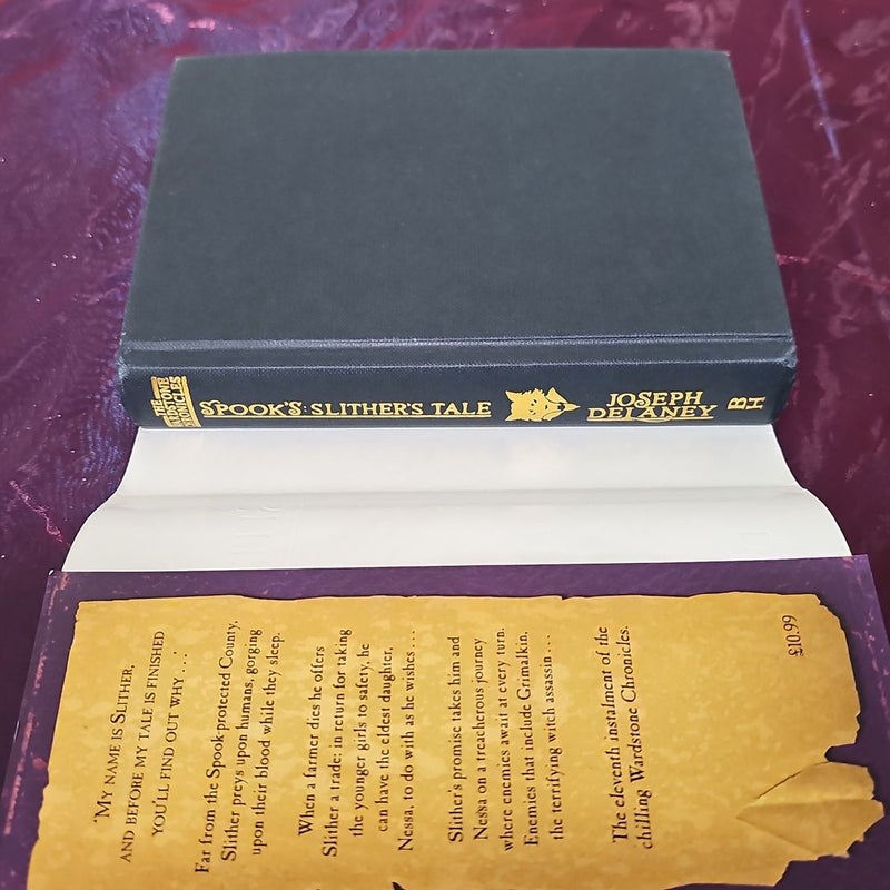Slither's Tale, Joseph Delaney, UK Miniature Hardcover Edition Spook's Slither's Tale