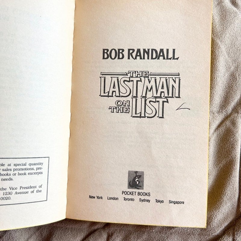 The Last Man on the List  1430