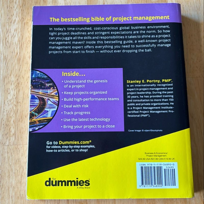 Project Management for Dummies