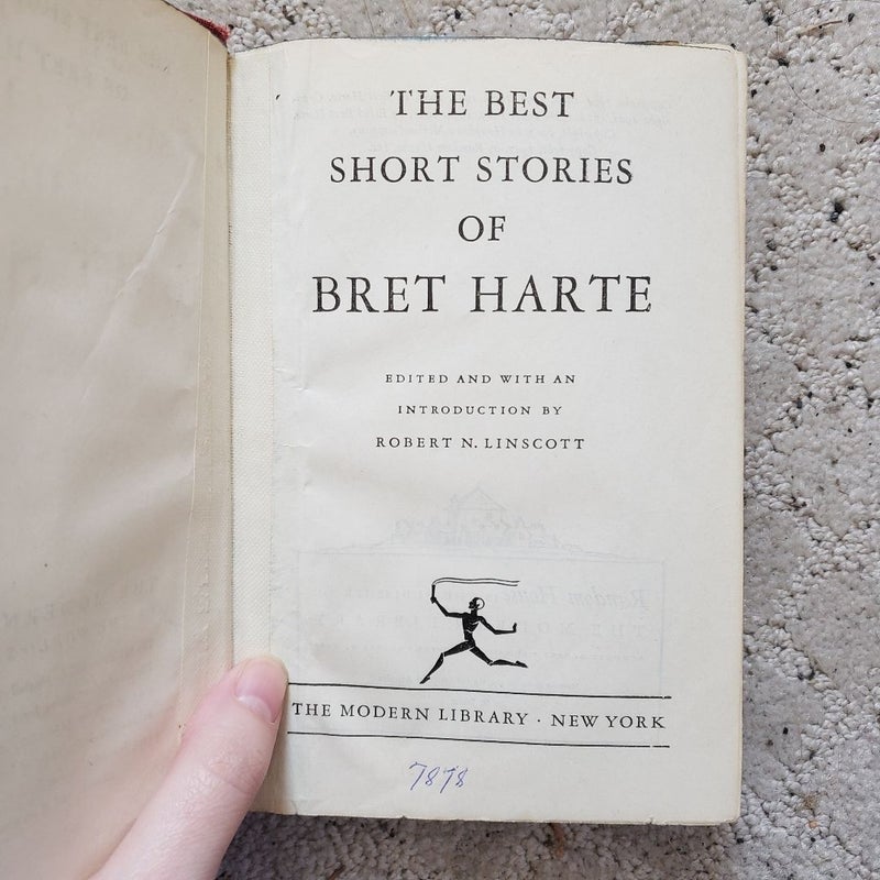 The Best Short Stories of Bret Harte (Random House Edition, 1947)