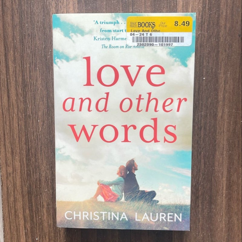 Love and Other Words