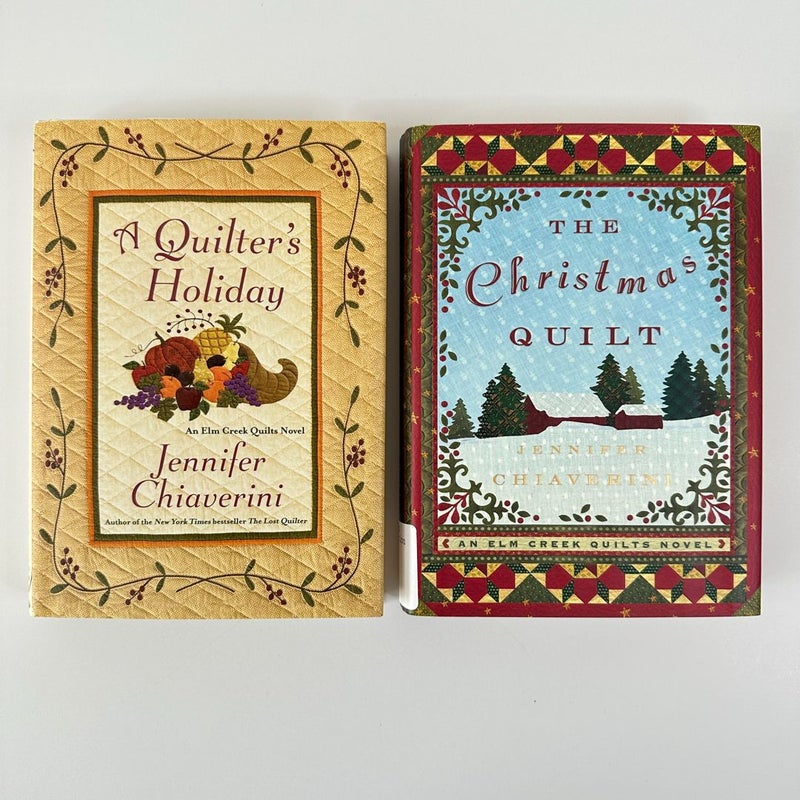 Elm Creek Quilts series Holiday bundle, 2 books