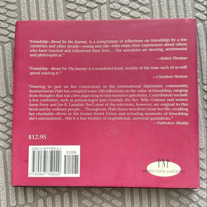 Friendship - Bread for the Journey