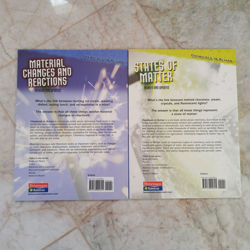 Chemicals in Action Book Series 