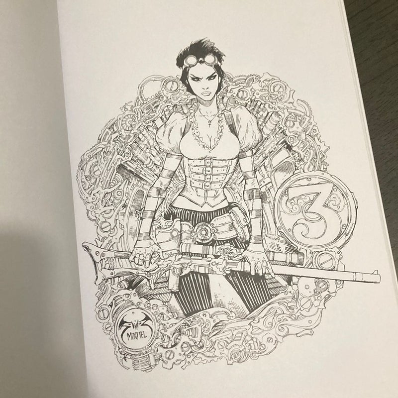 Lady Mechanika Steampunk Coloring Book Vol 2