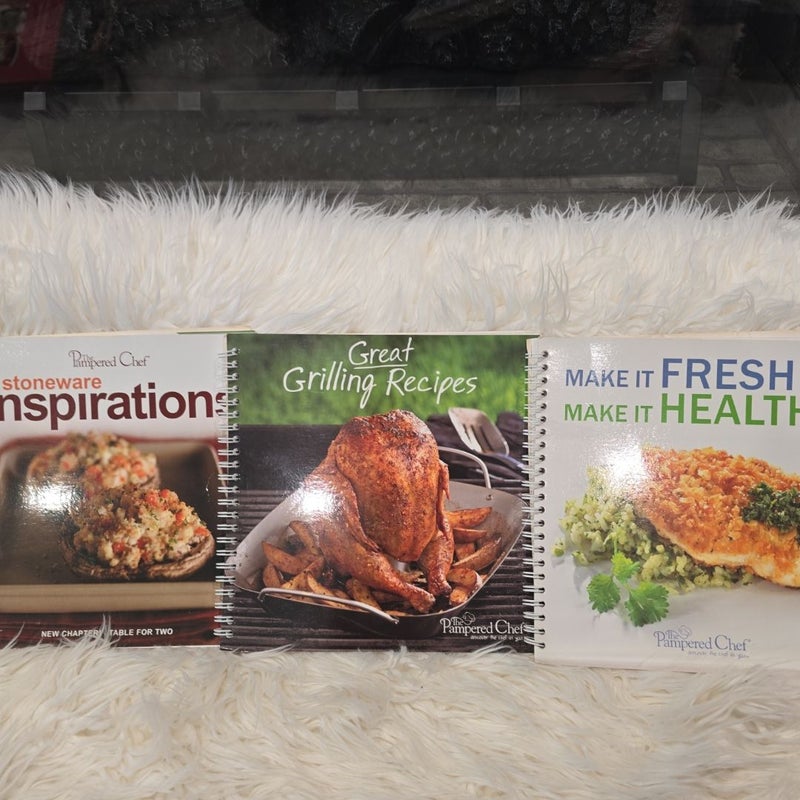 Pampered Chef Recipe Books