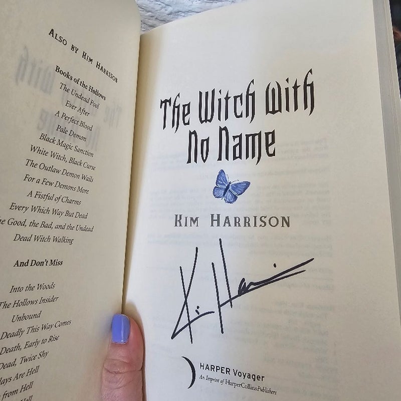 A Witch with No Name - Signed