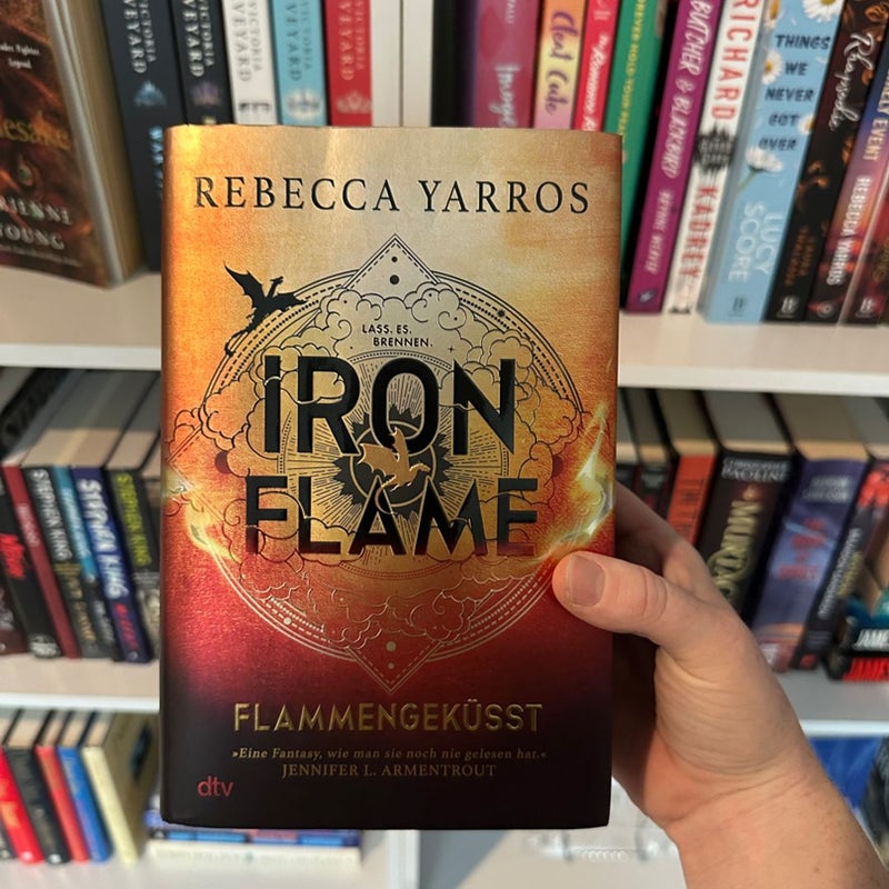 Iron flame German edition sprayed edges 