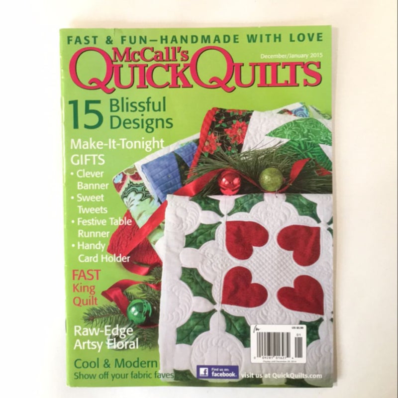 McCall’s Quick Quilts 