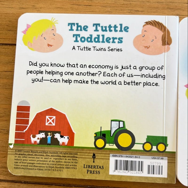 Tuttle Toddlers ABCs and 123s board books BUNDLE