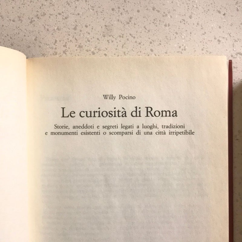 Le Curiosita di Roma ~ Italiano 