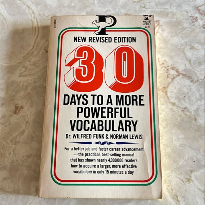 30 Days to a More Powerful Vocabulary