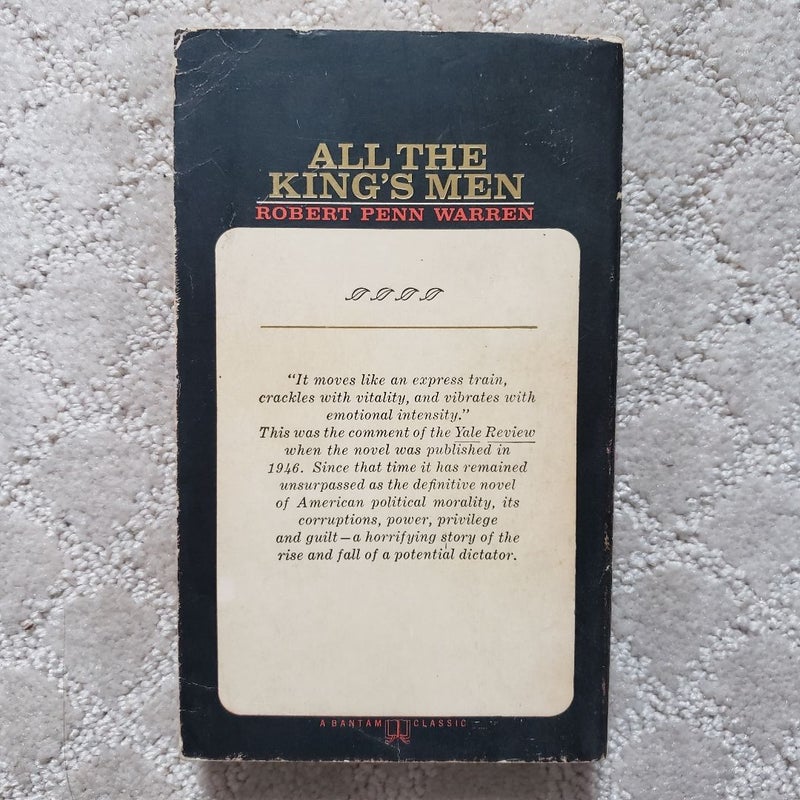 All the King's Men (18th Bantam Classic Printing, 1966)