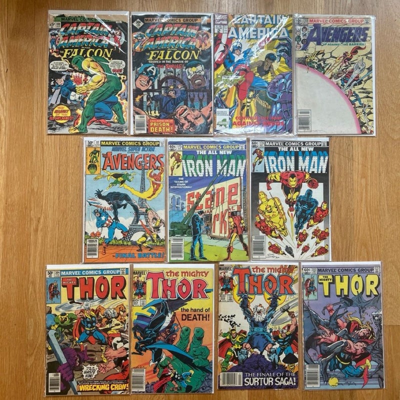 Avengers related comics lot of 11