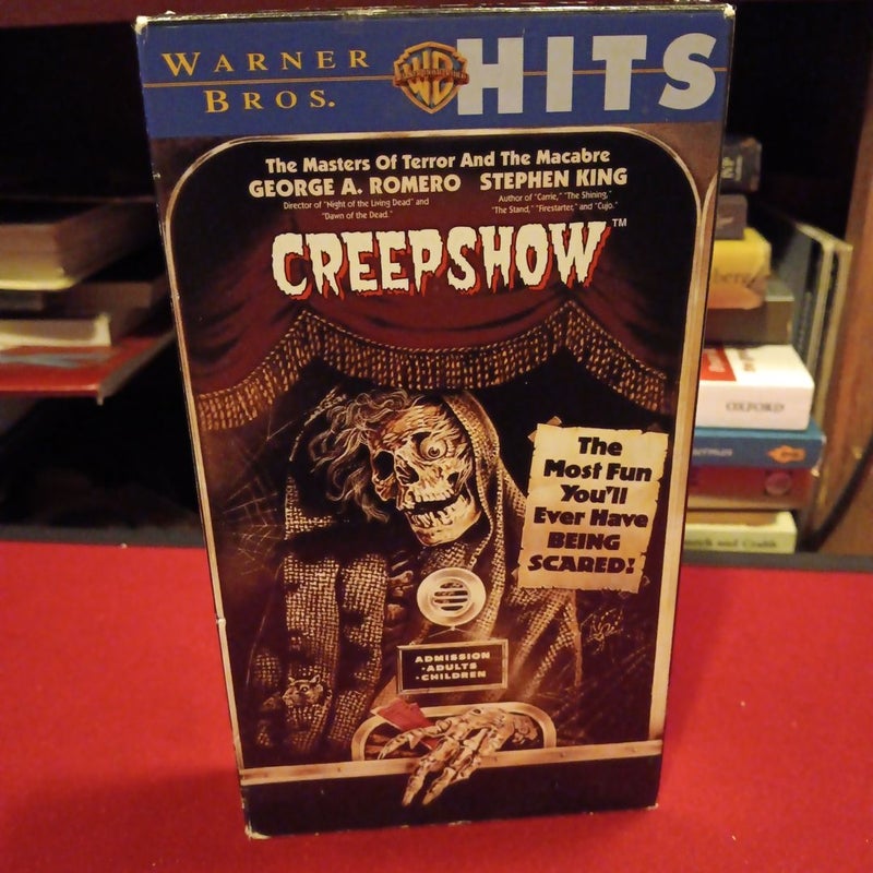 Creepshow vintage 1982 VHS by Warner Bros. , Hardcover