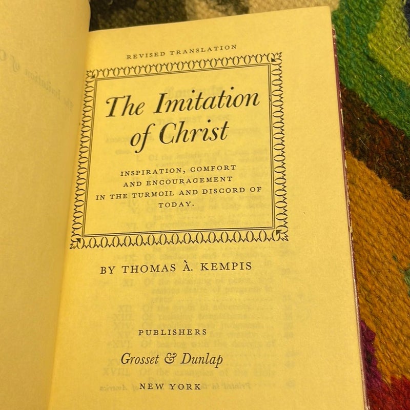 The Imitation of Christ (Revised Translation) 