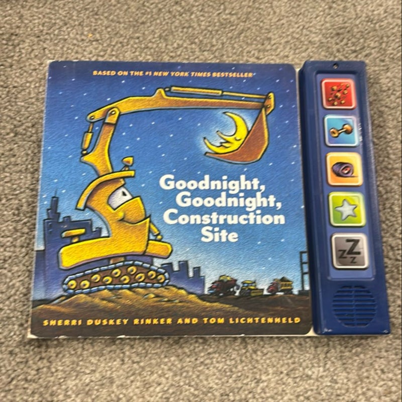 Goodnight Goodnight Construction Site Sound Book