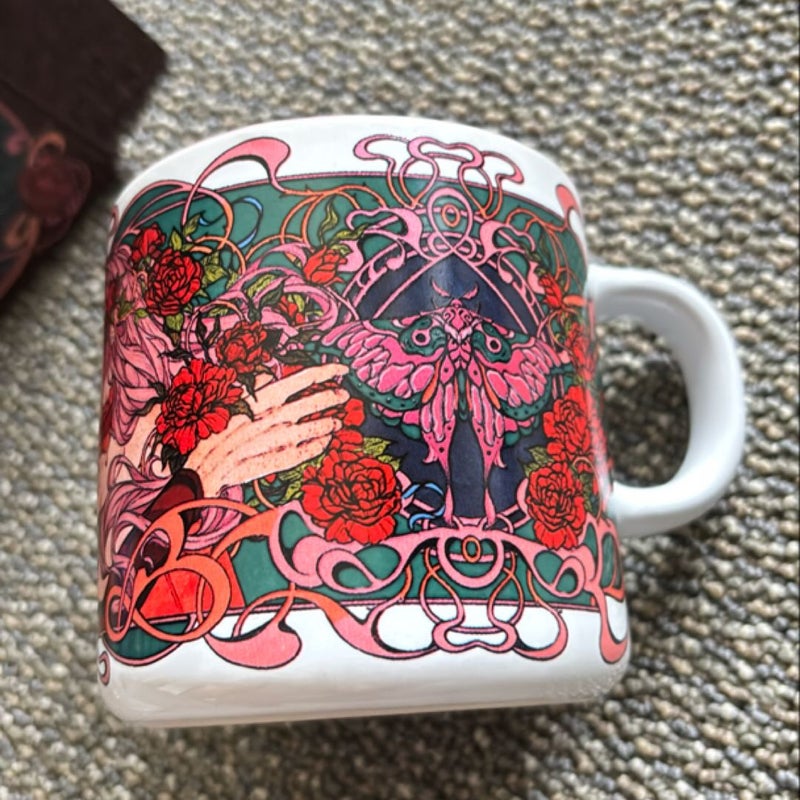 Fairyloot Crimson Moth Mug