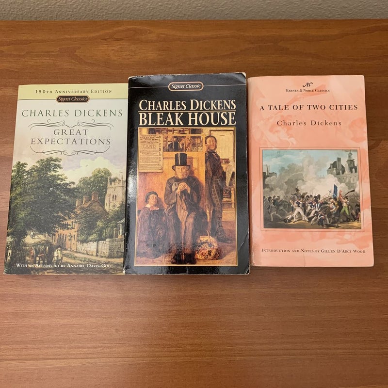 Charles Dickens (mass market paperback) bundle 