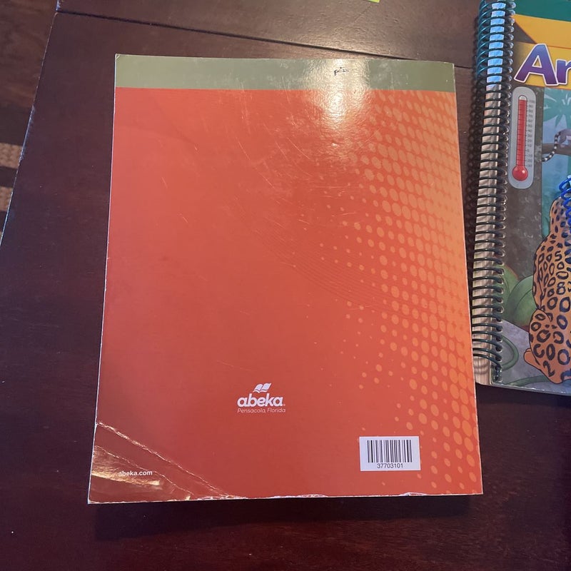 abeka 1st Grade teacher key/ video manual  arithmetic test & speed drill workbook