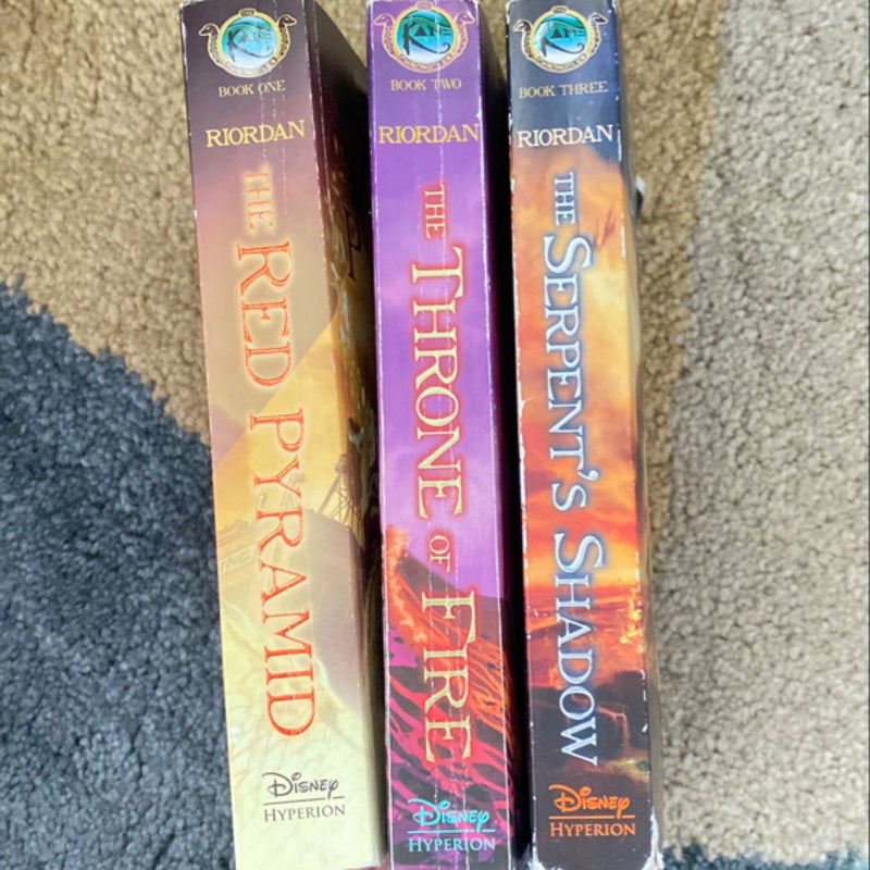 Kane Chronicles Trilogy