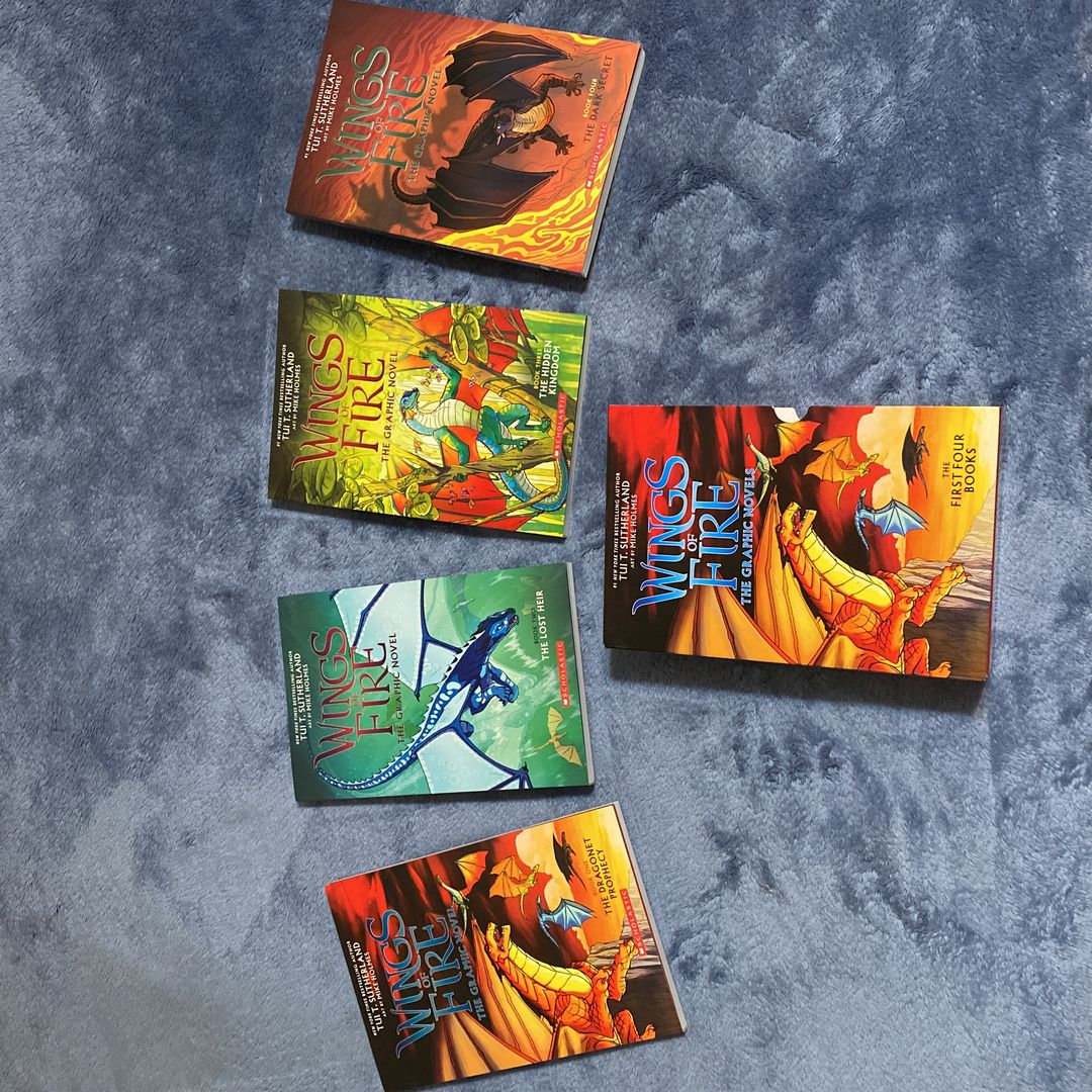Wings of Fire #1-#4: a Graphic Novel Box Set (Wings of Fire Graphic Novels #1-#4)