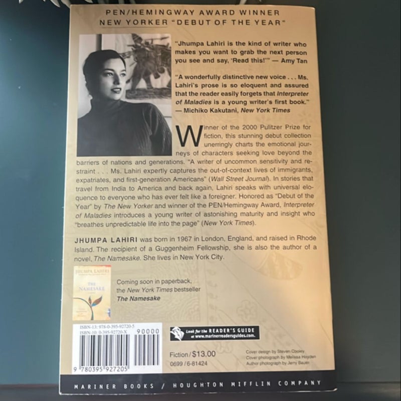 Interpreter of Maladies