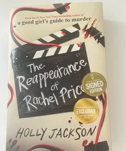 The Reappearence of Rachel Price SIGNED EDITION