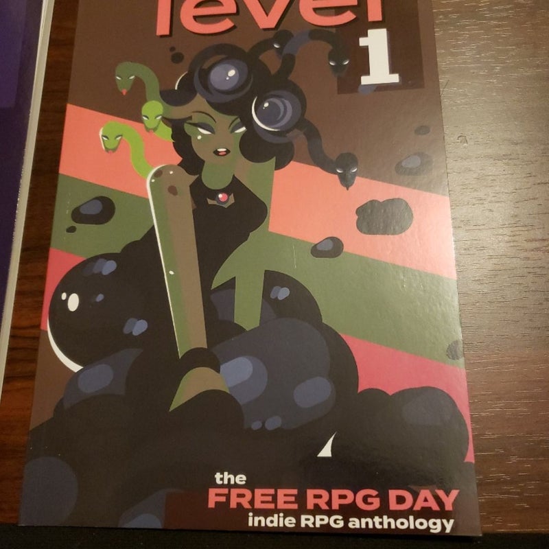 Level 1 Indie RPG Anthology Vol. 2 2021 and Vol. 3 2022 Free RPG Day